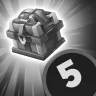 Collect 5 golden crates
