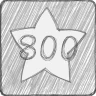 Collect 800 stars