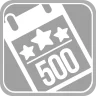 Reach a score of 500