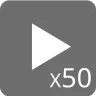 Play 50 times on very hard