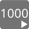Play 1000 moves