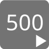 Play 500 moves