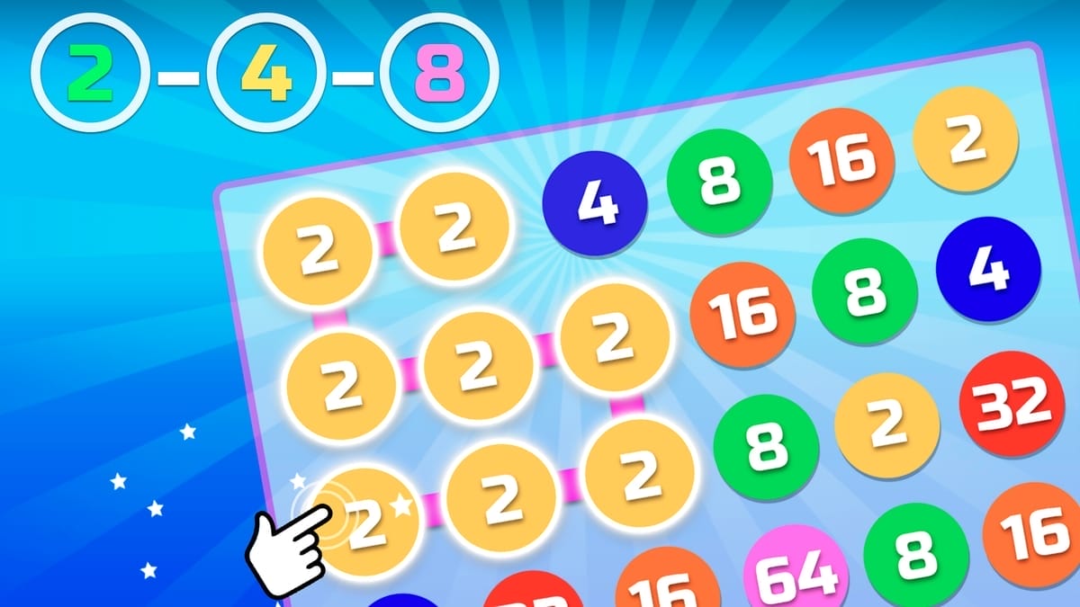 2-4-8 : link identical numbers Trailer