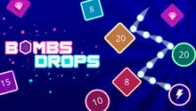 Bombs Drops - Physics balls