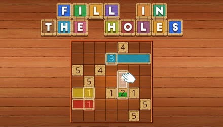 Fill In the holes Gameplay