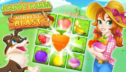 Happy Farm - Harvest Blast Gameplay Video