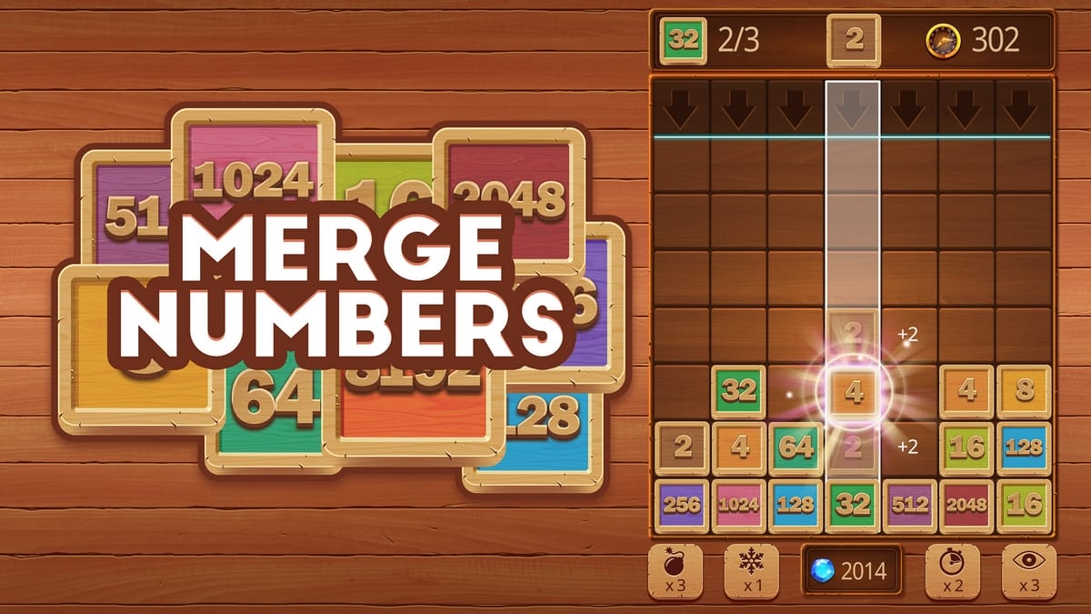 Merge Numbers : Wooden edition Trailer
