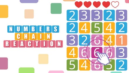 Play Numbers chain reaction Free Online