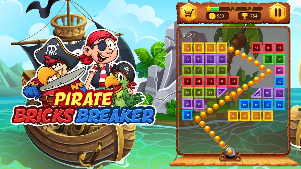 Pirate Bricks Breaker Trailer