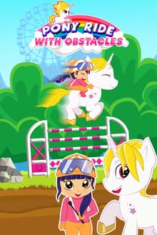 Pony Ride With Obstacles