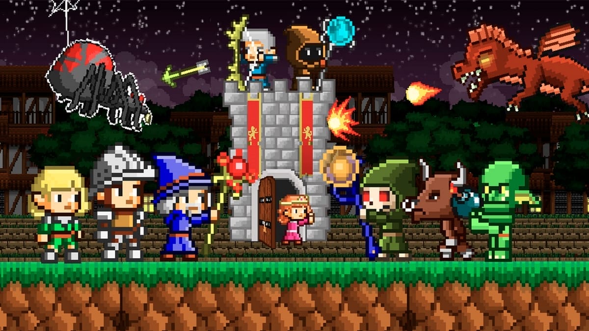 Mini guardians: castle defense (gioco RPG retro) Trailer