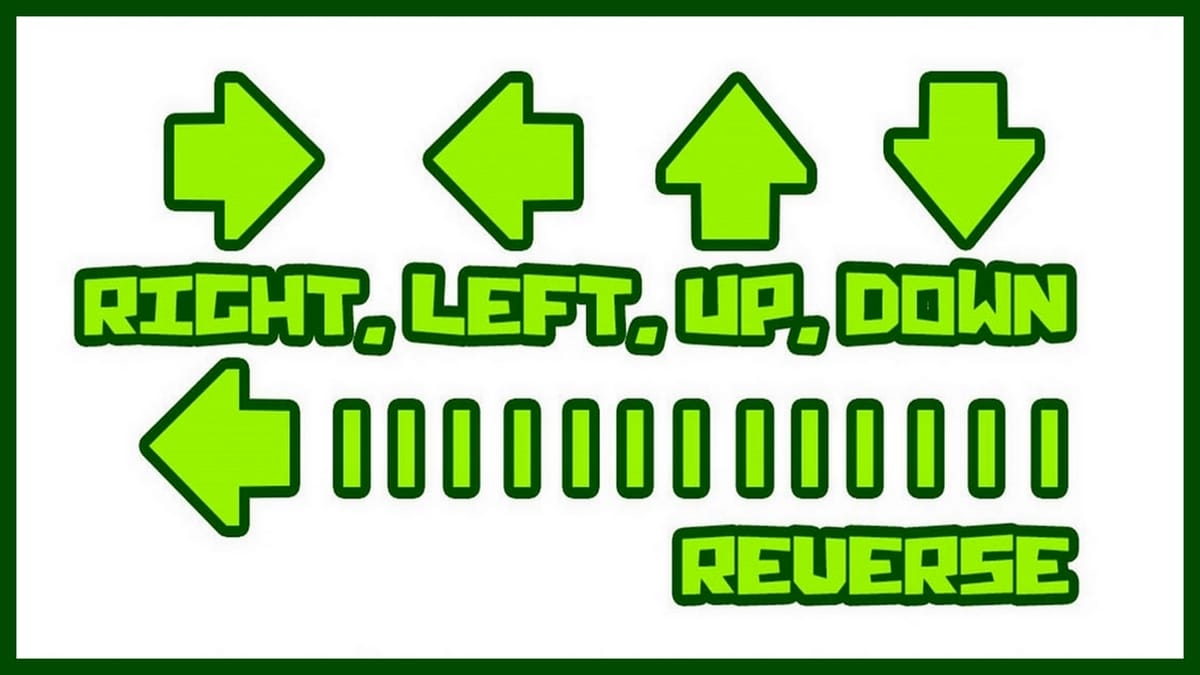 Right, left, up, down, reverse - Play for free on Playzool