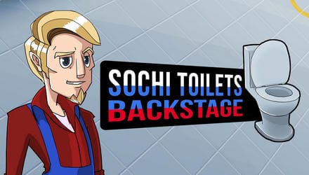 Sochi Toilets : Backstage Gameplay Video