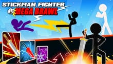 Stickman Fighter : Mega Brawl