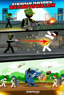 Stickman maverick : bad boys killer