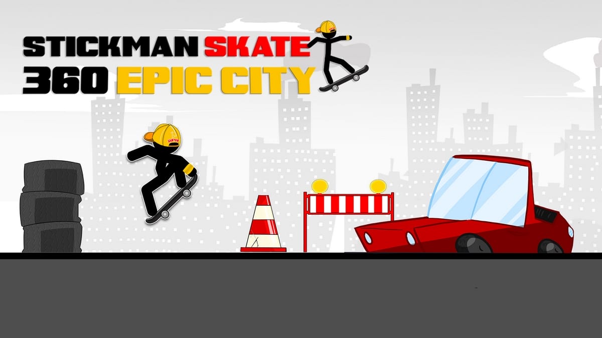 Stickman Skate : 360 Epic City Trailer