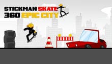 Stickman Skate : 360 Epic City