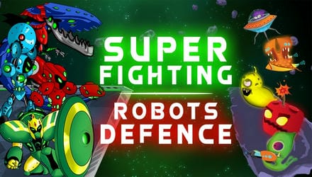 Play Super Fighting Robots Defense Free Online