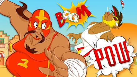 Super Wrestlers : Slaps' Fury Gameplay Video