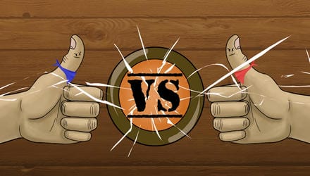 Thumb vs thumb Gameplay Video