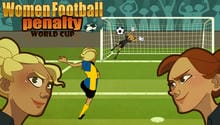 Women football penalty