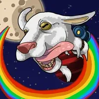 Goat to the moon