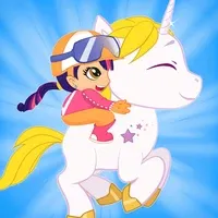 Pony Ride With Obstacles