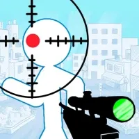 Stickman sniper : Tap to kill
